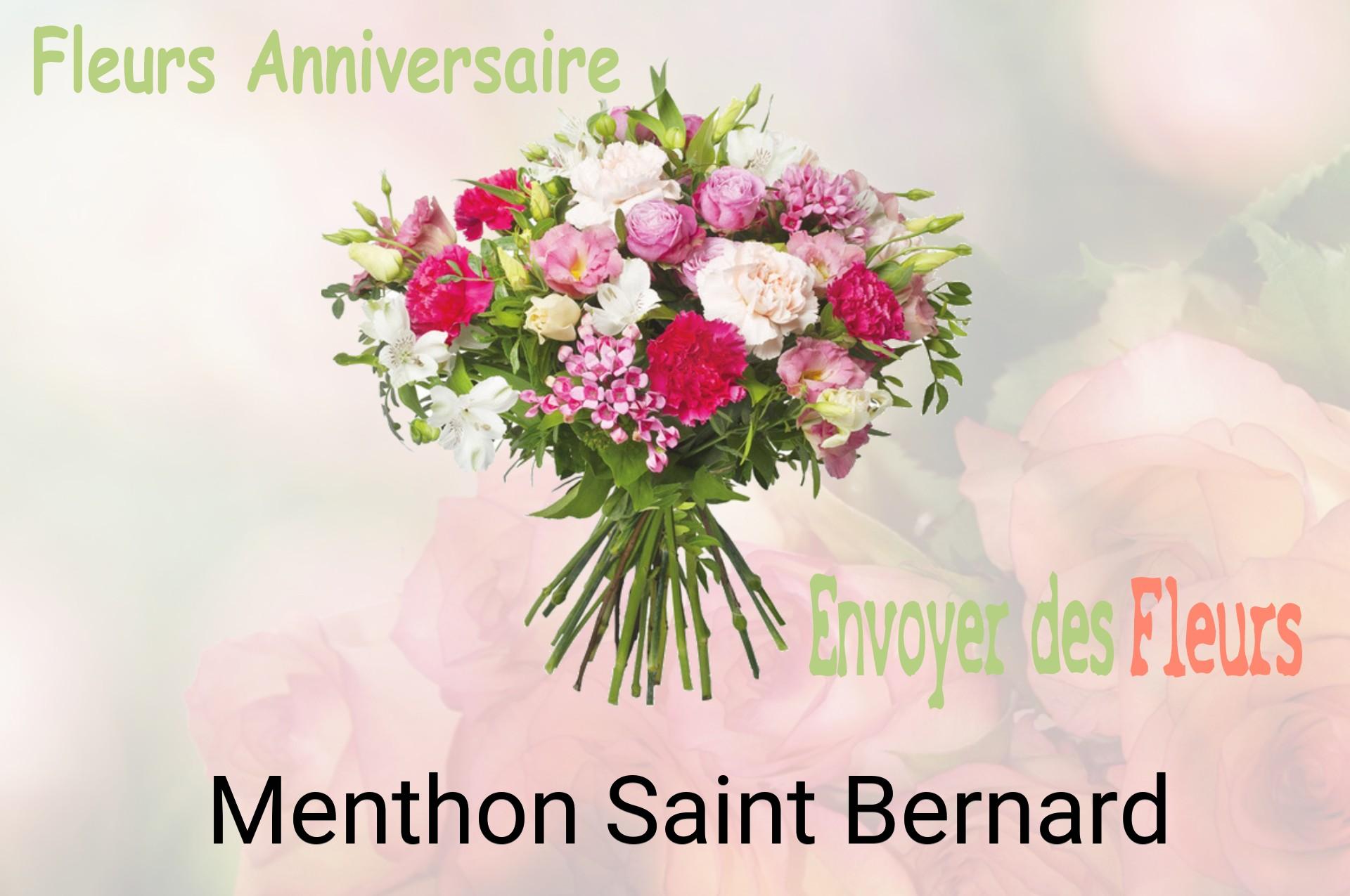 Bouquet de fleurs d’anniversaire livré à Menthon-Saint-Bernard